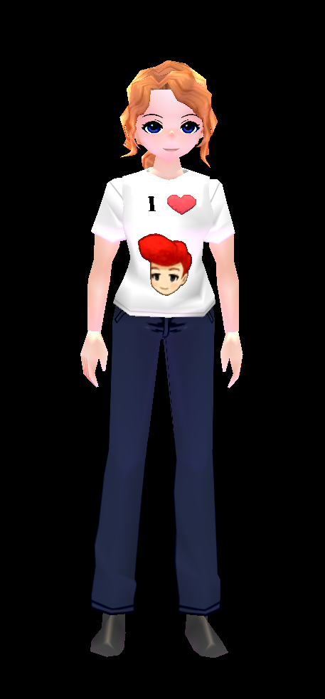 I Love Caravan Joe Tee Equipped Female Front.png