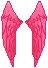 Pink Angel Wings