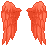 Carnelian Cupid Wings