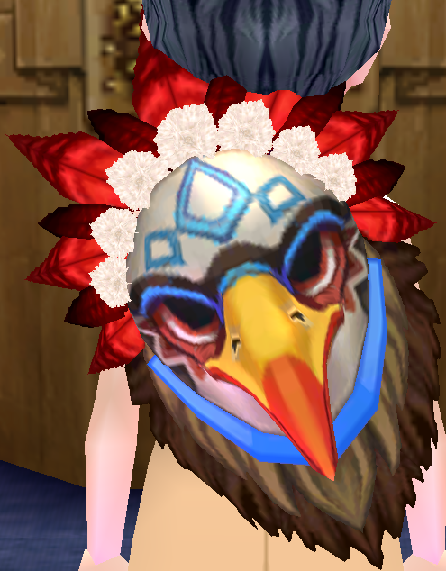 Sheathed Holy Eagle Mask