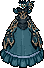Icon of Enchanting Peacock Dress (F)